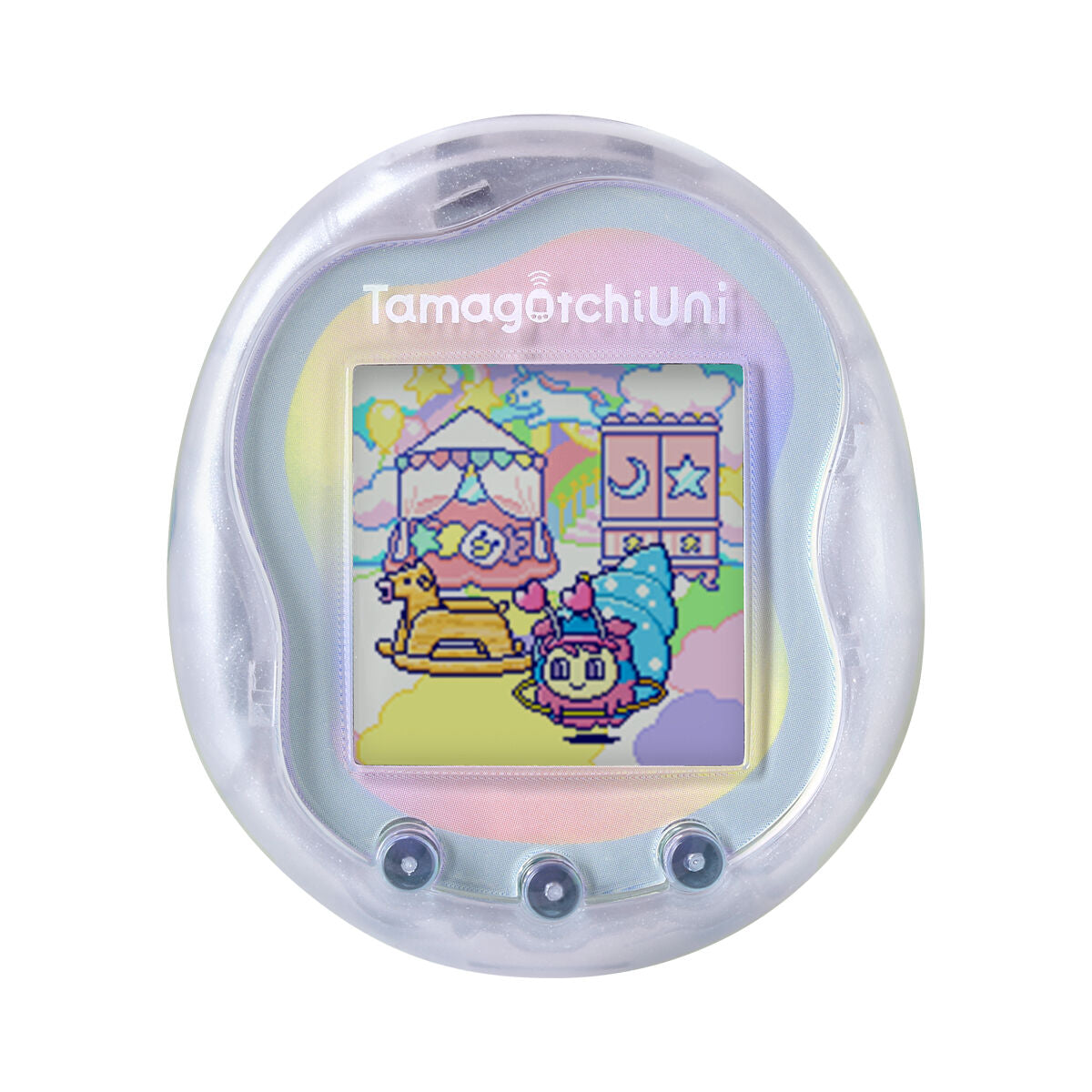 Tamagotchi Uni Limited Edition - Aurora Pink or Prism White (2