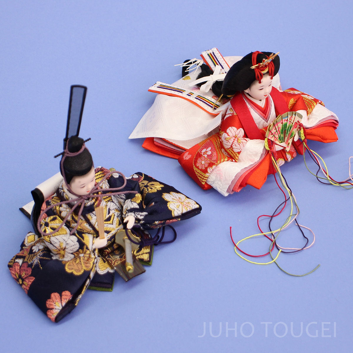 雛人形単品 親王2 まめびな #01 – 寿鳳人形の東芸