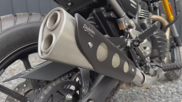 K-SPEED SX21 Retro Slip on Exhaust for Triumph for Triuph Speed400