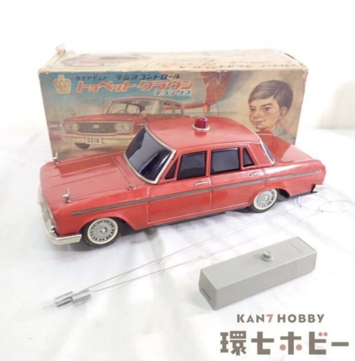 レトロコレクターの逸品：ヨネザワ製 トヨペットクラウンブリキ