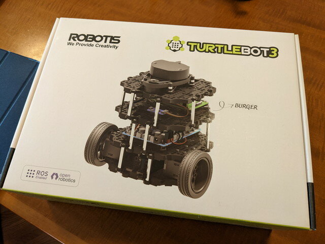 TurtleBot3がやってきた #1（パーツ確認編）