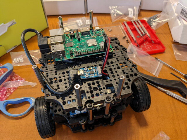 TurtleBot3がやってきた #2（組み立て編）