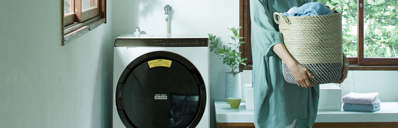 特長：使いやすい ： 洗濯乾燥機 ビッグドラム BD-SX110F ： 洗濯機