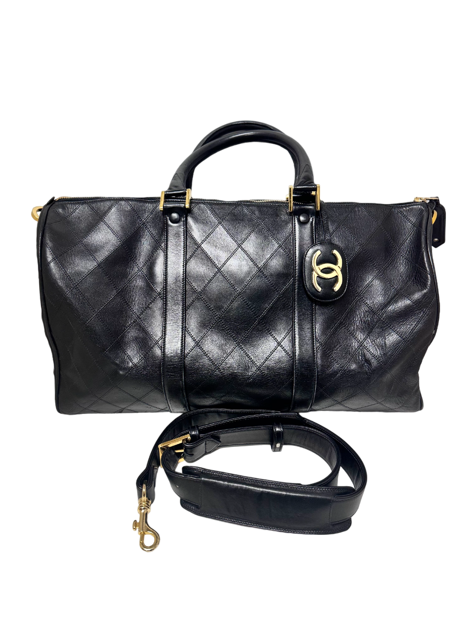 CHANEL シャネル ﾋﾞｺﾛｰﾚ 2way ﾎﾞｽﾄﾝﾊﾞｯｸﾞ バッグ ブラックの買取実績