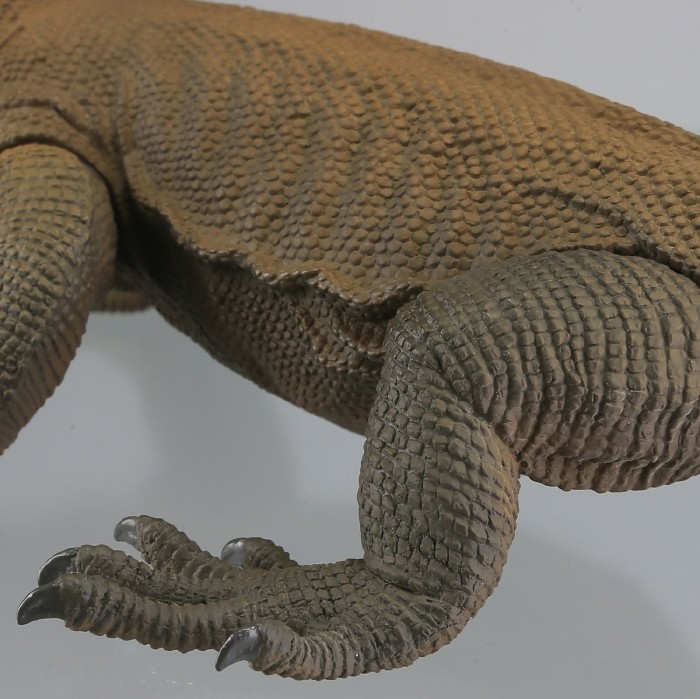 ソフビトイボックス 005 コモドドラゴン（コモドオオトカゲ）｜ソフビ