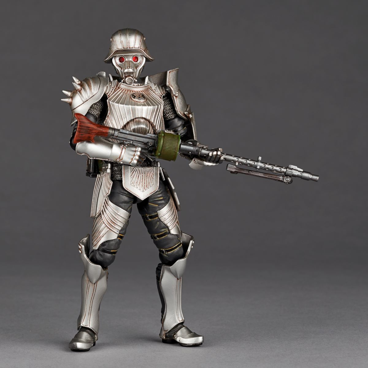 タケヤ式自在置物 プロテクトギア「34年式特殊増加装甲」銀Ver.｜KT