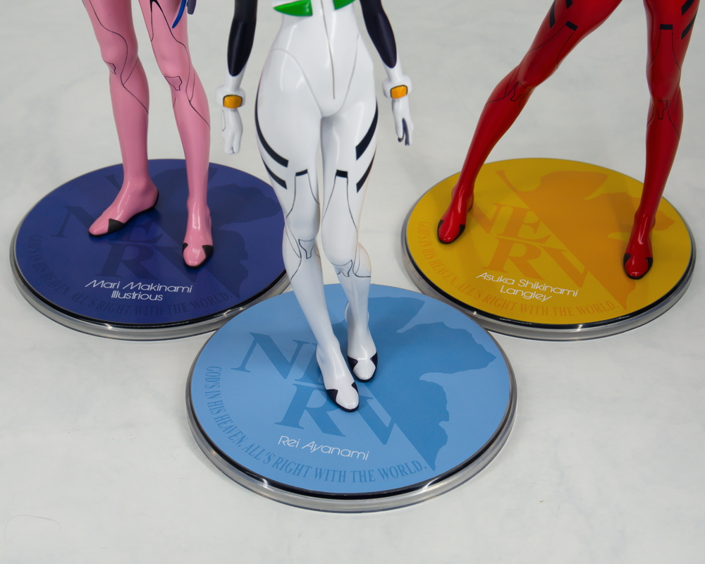 エヴァンゲリオン×海洋堂×林浩己 レイ、アスカ、マリの全く新しい