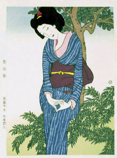 竹久夢二「宵待草」 | 加藤版画 ― 昭和9年創立