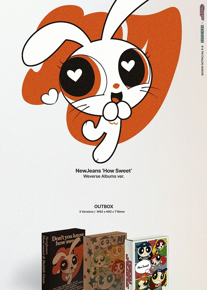 NEW JEANS ALBUM [HOW SWEET/Weverse Ver] – Kawaii Alley