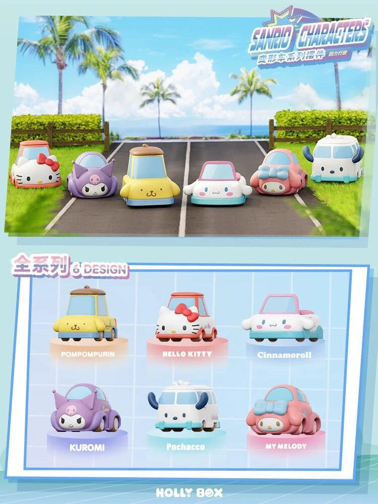 Sanrio Characters Cute Pullback Car Series | Hello Kitty My Melody