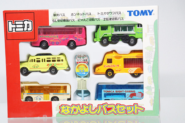 ミニカーショップ ケンボックス トミカギフトなかよしバスセット(観光