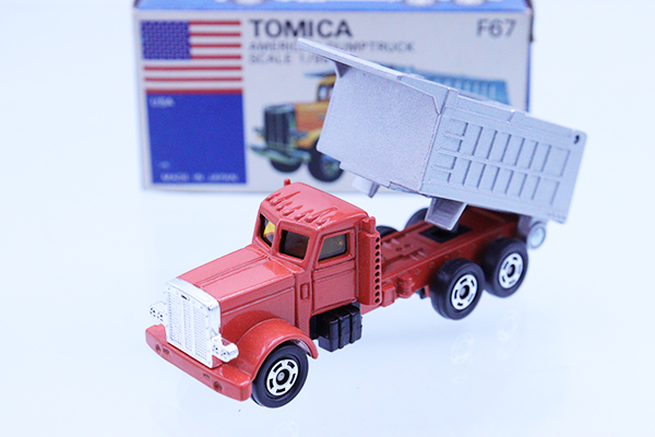 ミニカーショップ ケンボックス トミカ 青箱☆F67☆アメリカン ダンプ