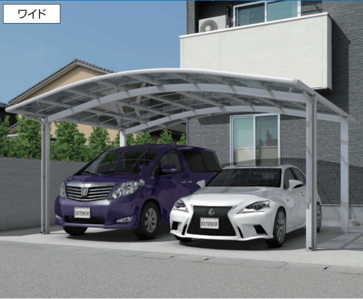 三協アルミ | カムフィエースワイド（基本・奥行連結・奥行延長