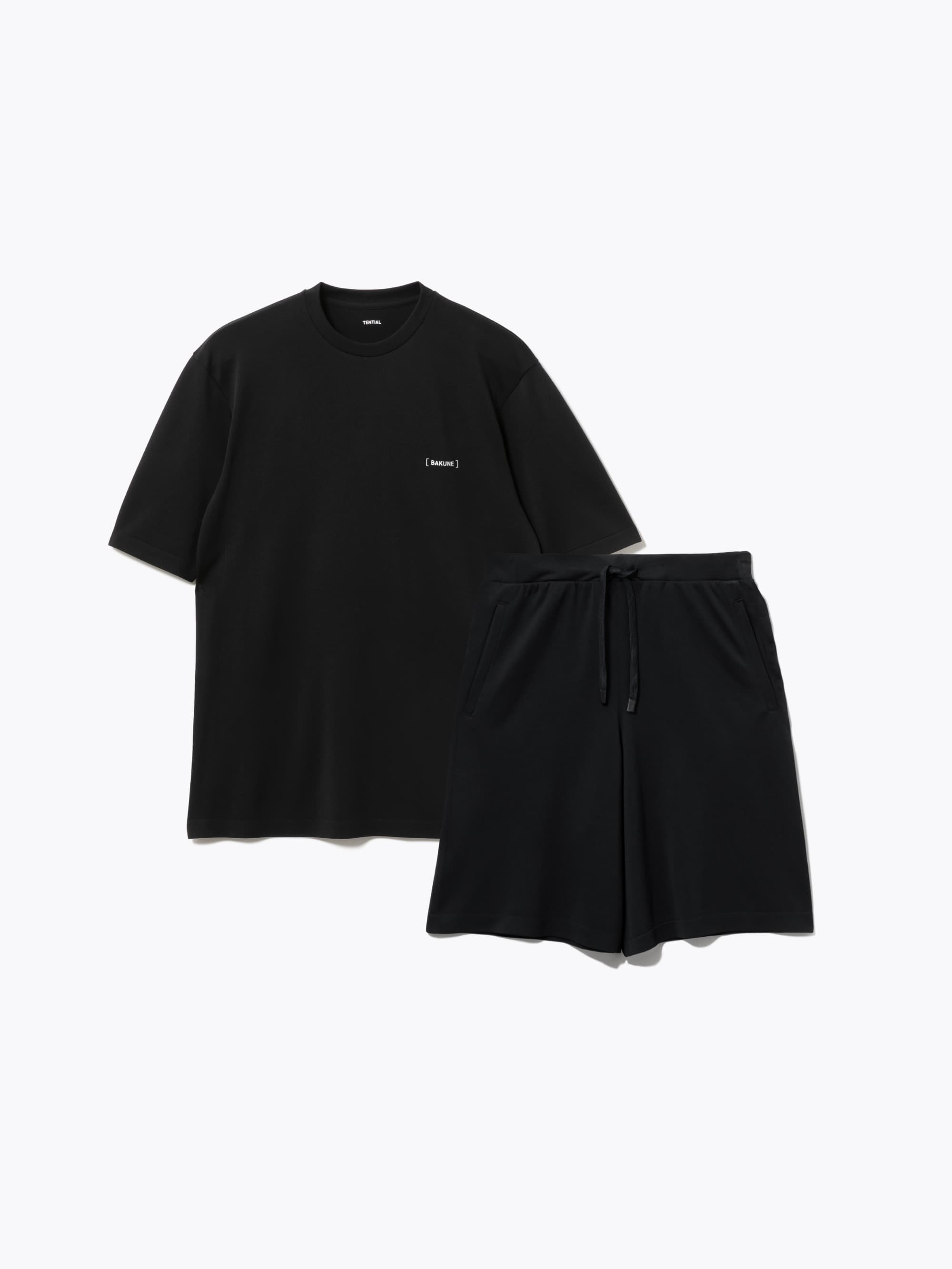 BAKUNE 3D Dry Women's 上下セット（半袖Tシャツ・ショートパンツ