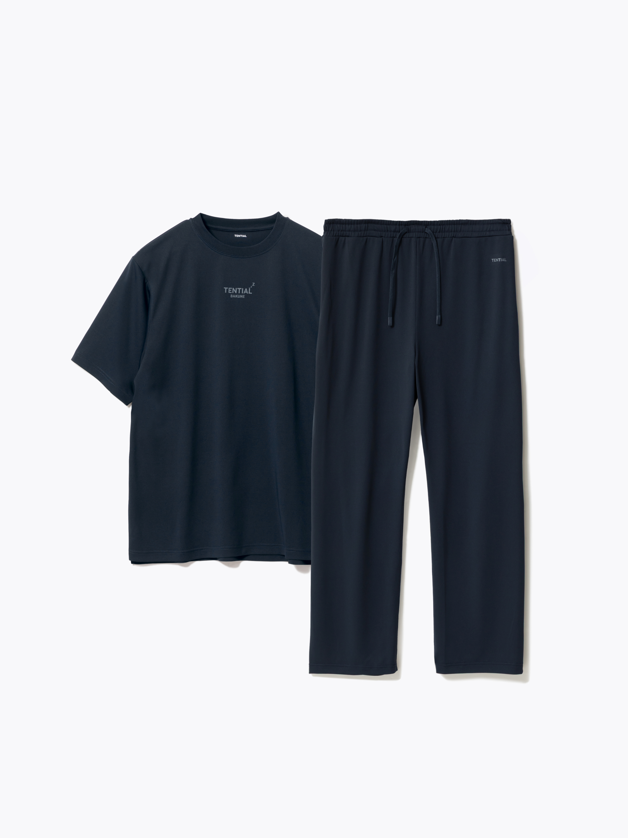 BAKUNE Dry Men's 上下セット（半袖Tシャツ・ロングパンツ）_25SS