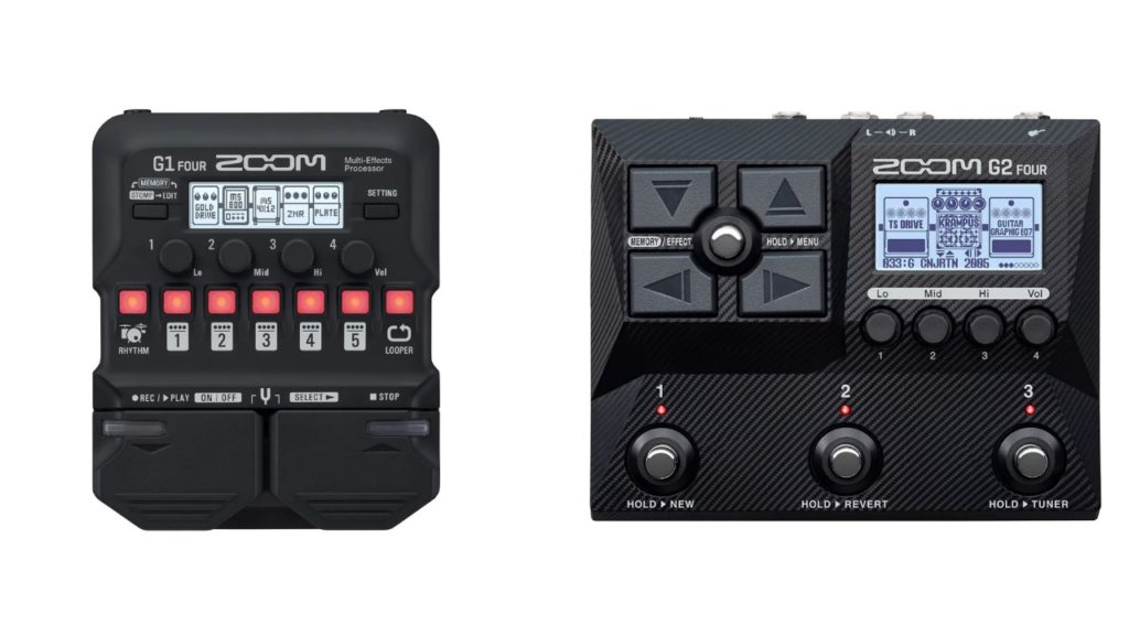 ZOOM G2X FOUR ＆ G1X FOURセット マルチエフェクター】「ZOOM G2 FOUR