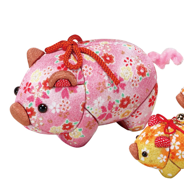 人形の田辺 / ぶたの親子