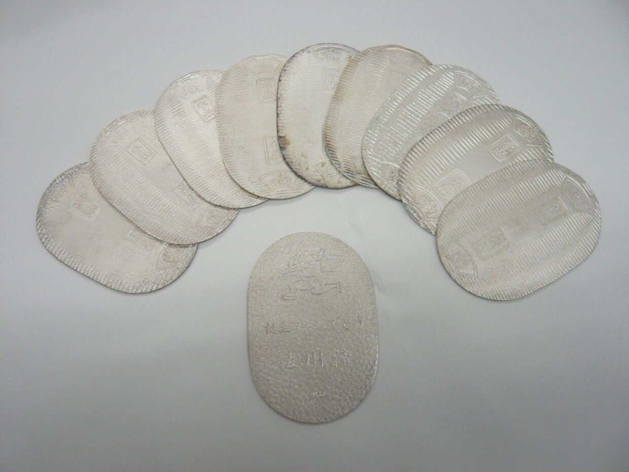 佐川急便 記念品 誕生日おめでとう 純銀小判x10枚 – キングラム