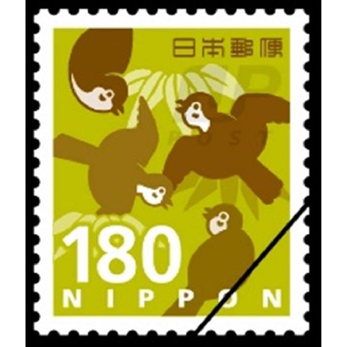 のり式】180円普通切手・雀 | JAPAN POST ONLINE SHOP - Buyee, an