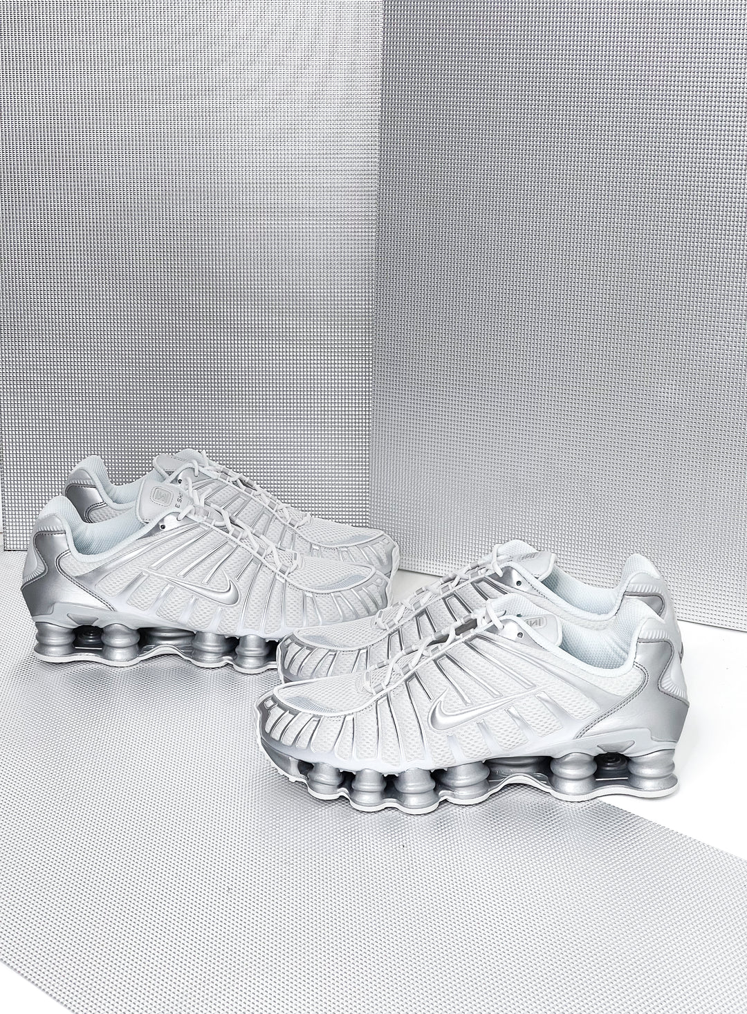 NEW)Nike Shox TL 'White/Chrome' |