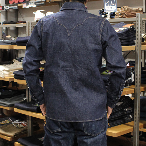 サムライジーンズデニムウエスタンシャツ【飛翔】が入荷しました！