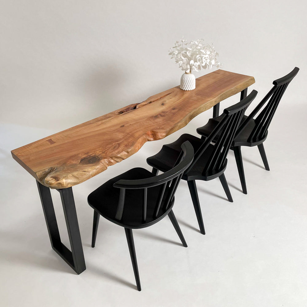 KIDOMEIMOKU 椨桜一枚板カウンター｜190cm(3人掛け) – 【公式】鬼童