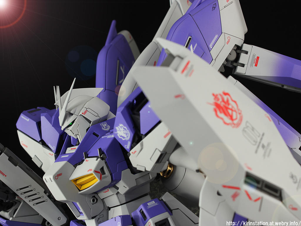MG Hi-νガンダム Ver.Ka 完成PART1: KirinStation