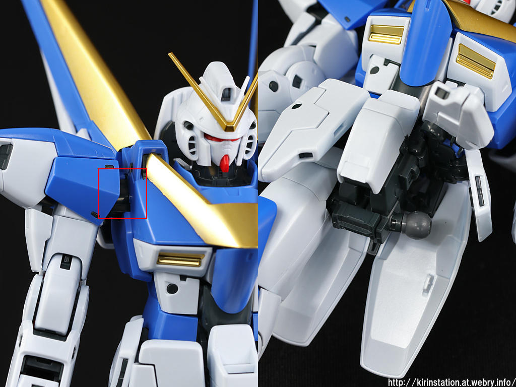 MG V2アサルトバスターガンダム Ver.Ka 素組みレビュー: KirinStation