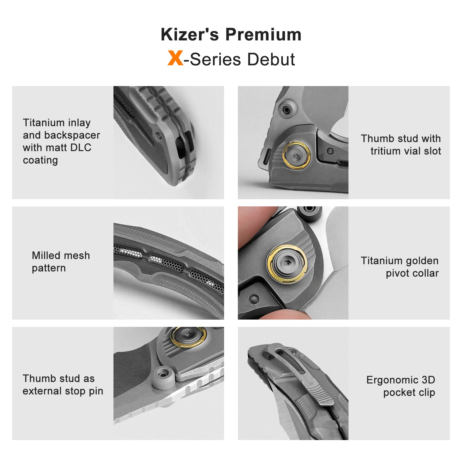 SILVERWING | M390 | Titanium | Limited | KIZERX® FK01A1