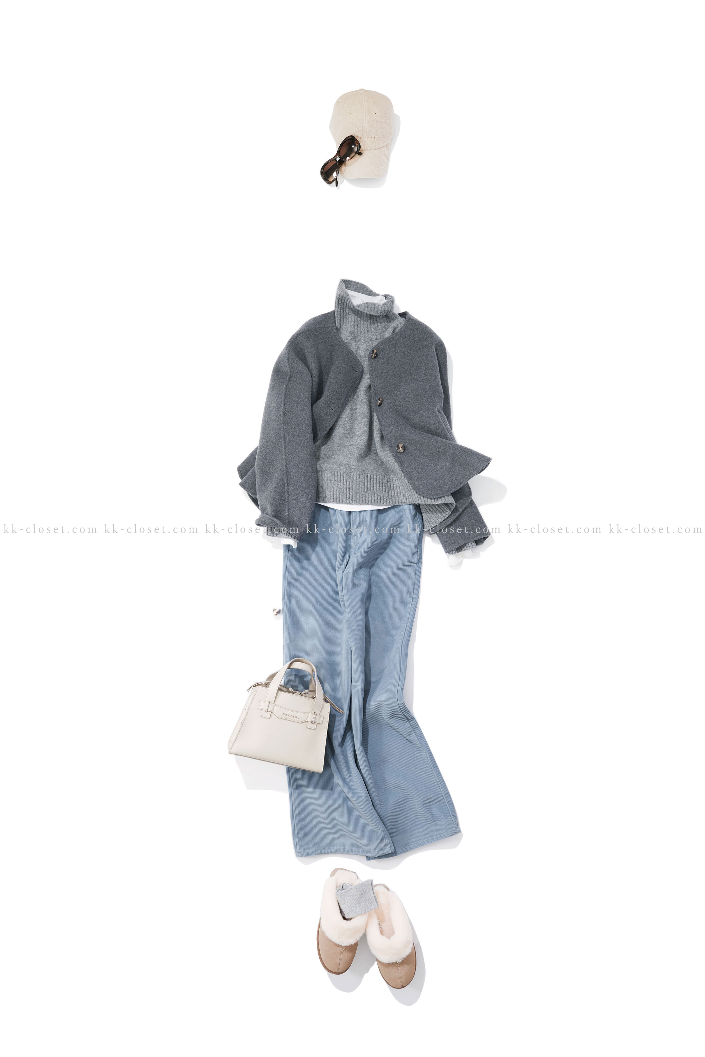 あたたかな、冬のブルー / PANTS / Kyoko Kikuchi's Closet | 菊池京子