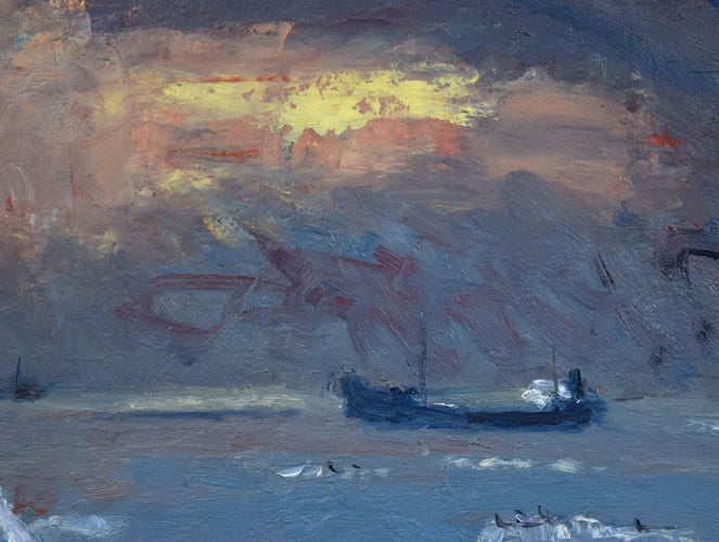 流氷風景 絵画買取・販売の小竹美術