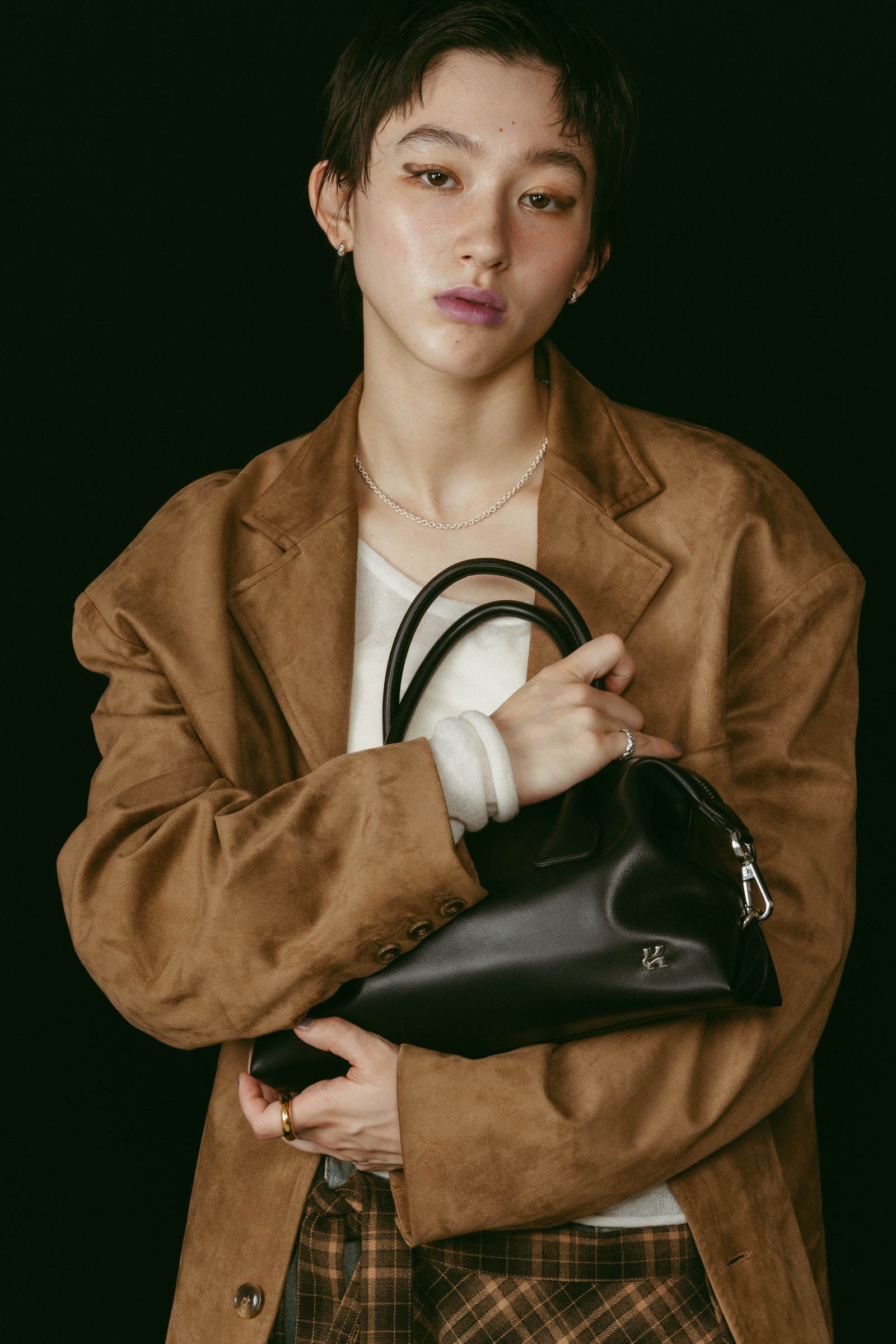 side hook boston bag/2color | KNUTH MARF