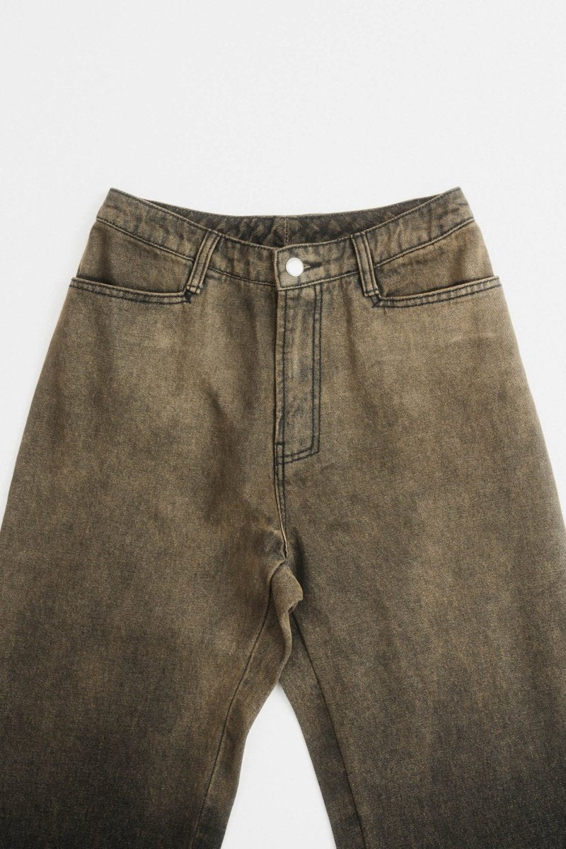 denim baggy pants/3color | KNUTH MARF