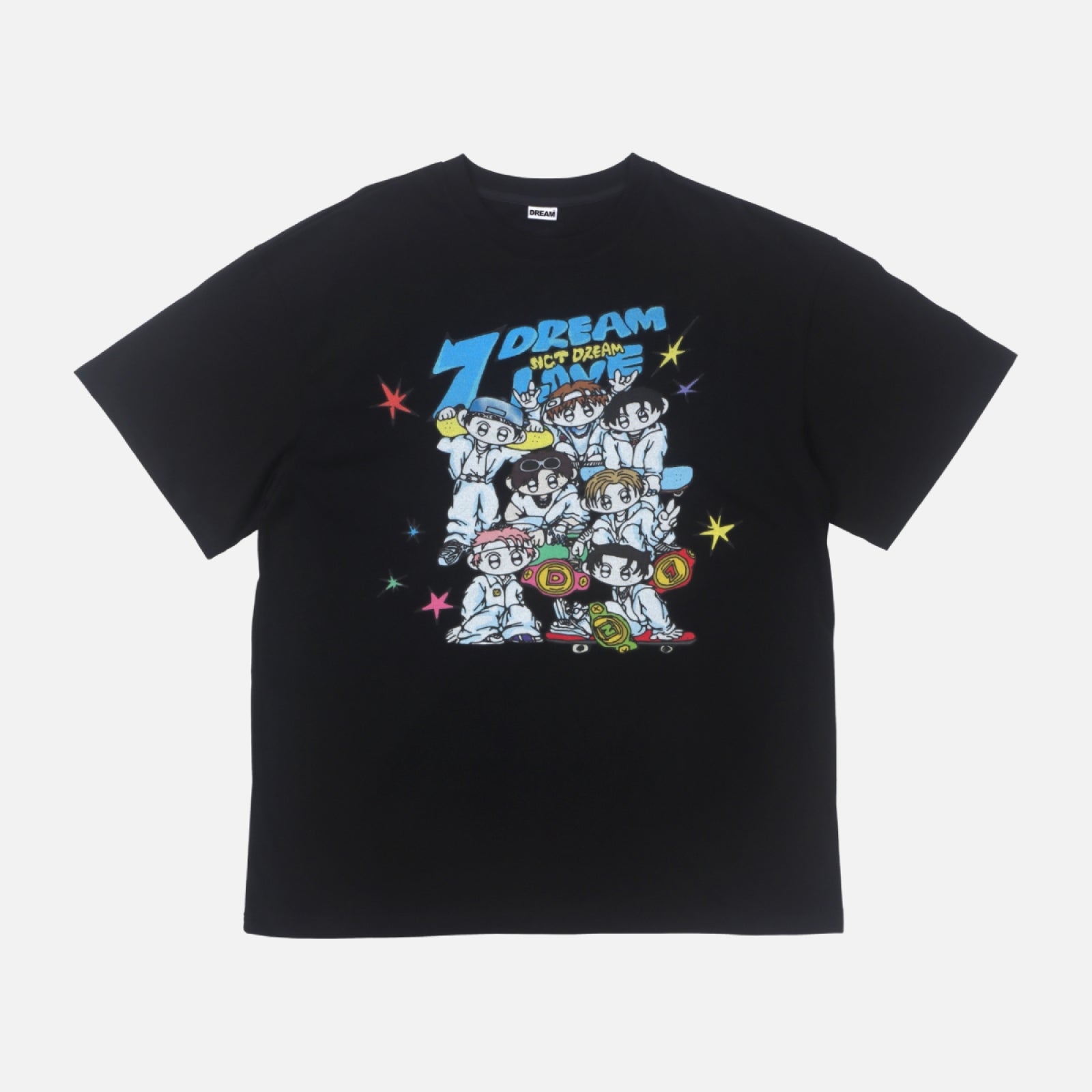 NCT DREAM - T-Shirt (ILLUSTRATION Ver.) [TIME RIDERS POP-UP MD