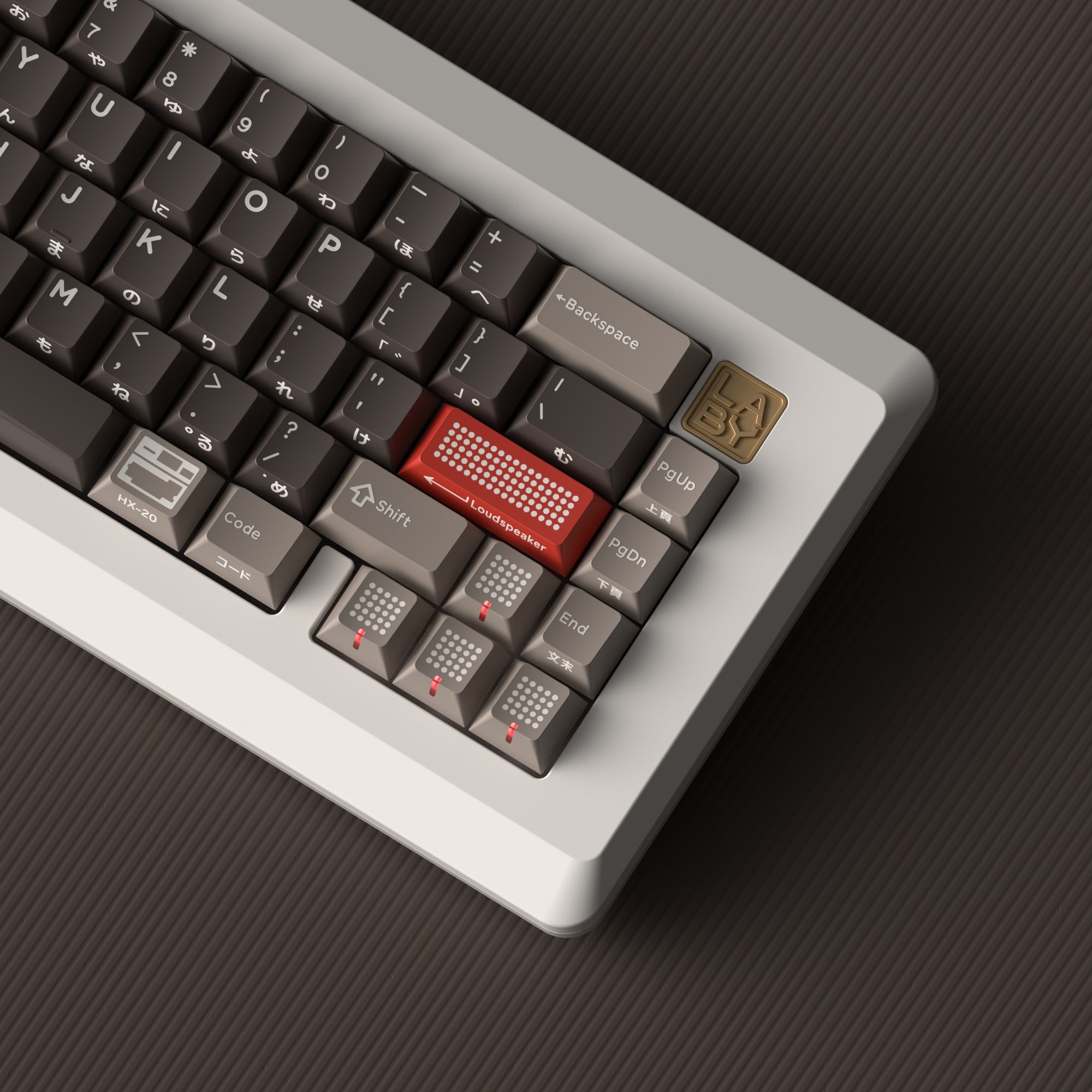 GBEXTRAS] GLOVE x DOMIKEY HX-20 Cherry Profile Keycaps doubleshot