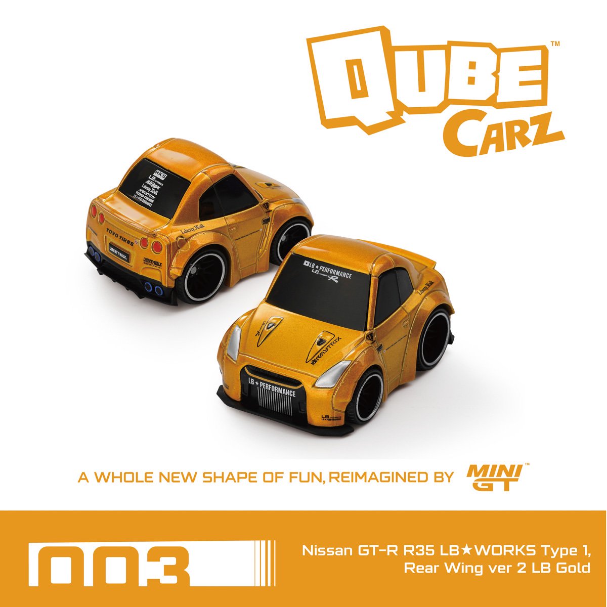 Mini GT QUBE CARZ x 6 - Mini GT – KRW Models