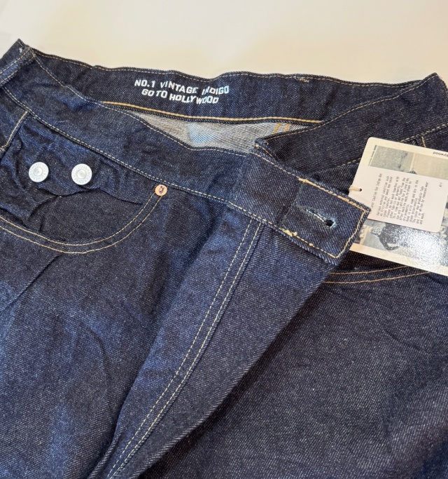 Go To Hollywood デニム 変形 パンツ ネイビー