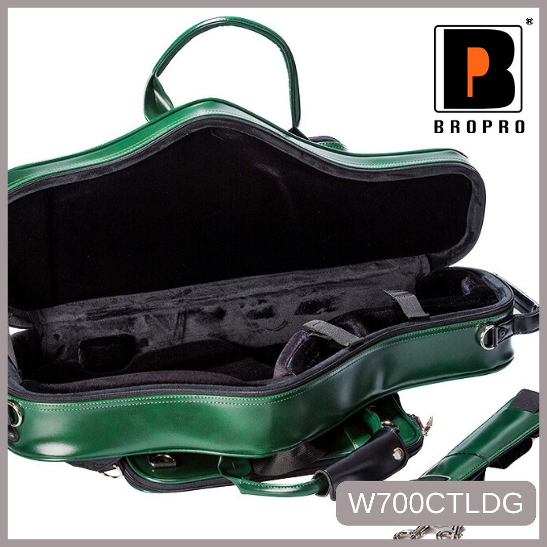 アルトサックスケース W700CTLDG ダークグリーン | 【クロサワ楽器店