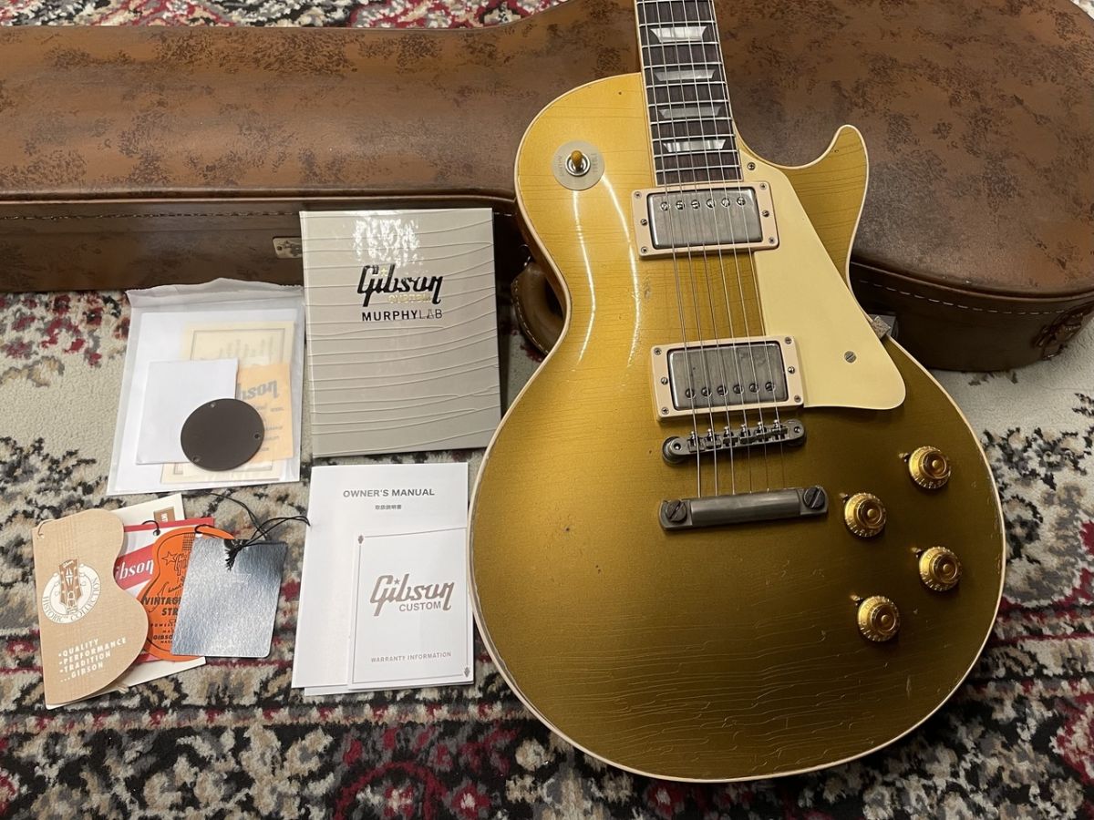 Murphy Lab 1957 Les Paul Gold Top Reissue Ultra Heavy Aged s/n