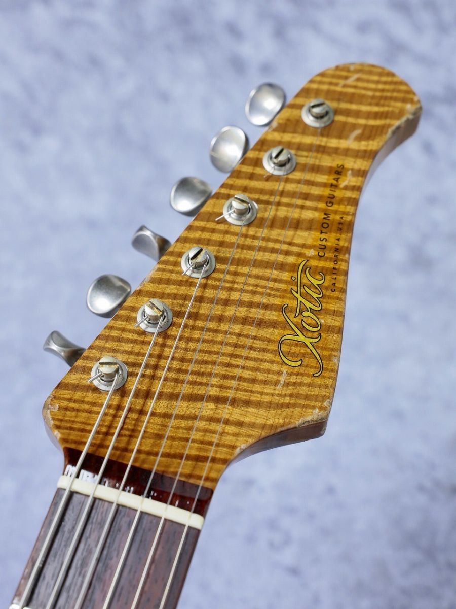 XSC-2 Master Grade Flame Maple Neck Heavy Aged ~Lake Pracid Blue