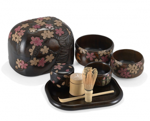 川添日記 草木彫 うるしの器