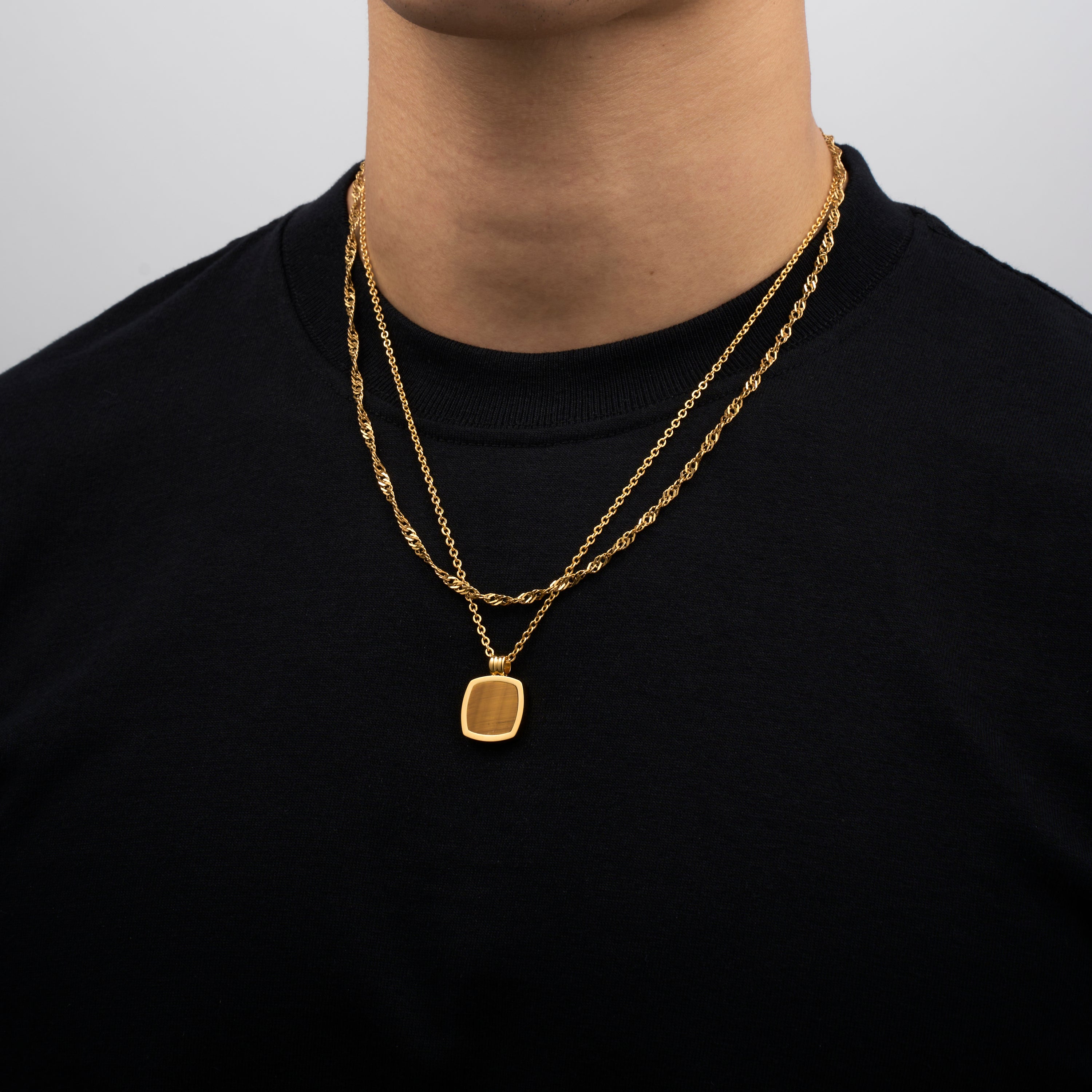 Pendant × Chain (Gold) – KY9 JM