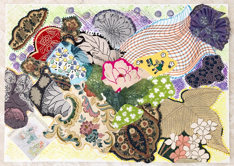 心のモヤモヤが「コラージュ」に表れていました！ - 色彩心理の専門家