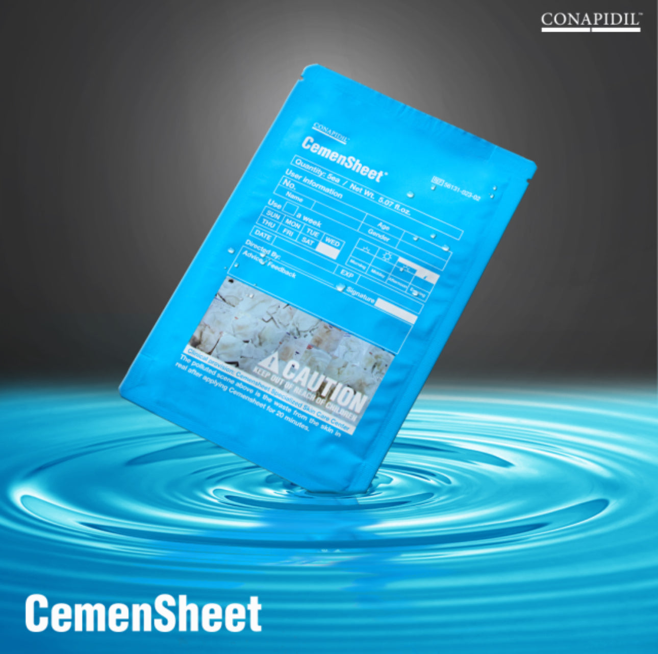 Pharmesthetic Conapidil CEMEN Sheet mask (5 pieces) – LandK Skincare