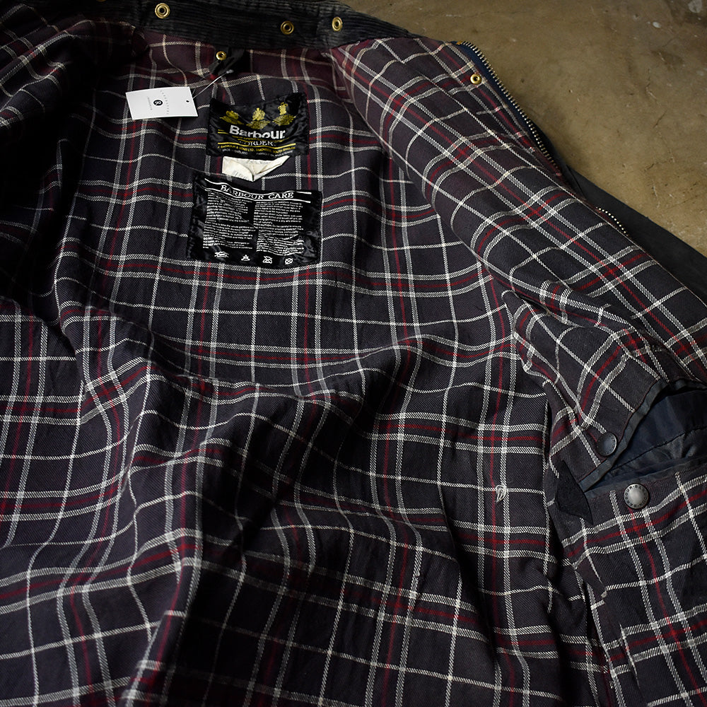 90's Barbour “BORDER” オイルドジャケット 旧3ワラント イングランド