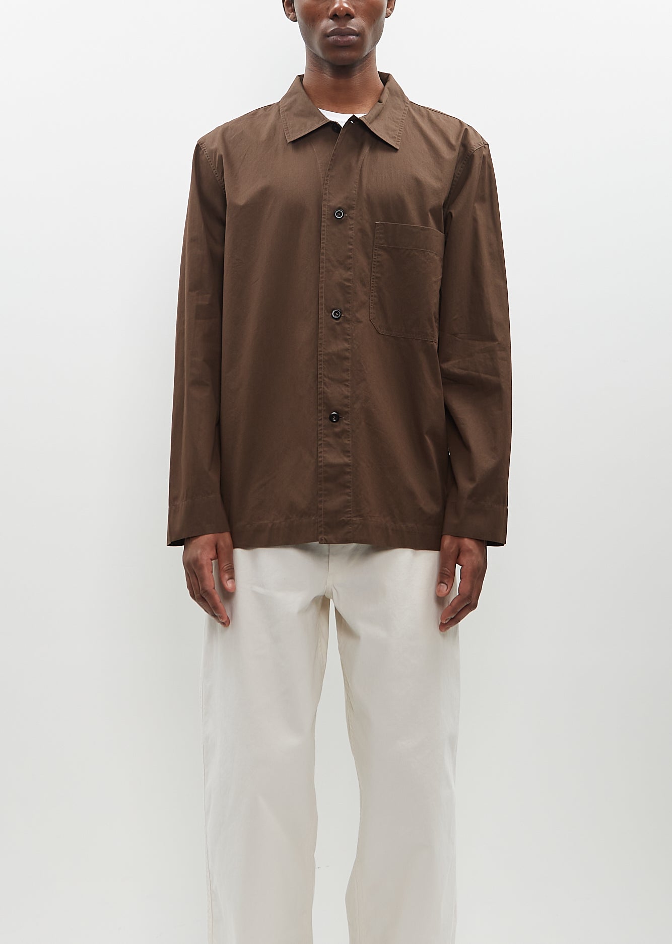 PJ Shirt — Carob – La Garçonne