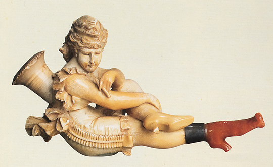 海泡石 ミアシャム メシャム Sepiolite Meerschaum 鉱物たちの庭
