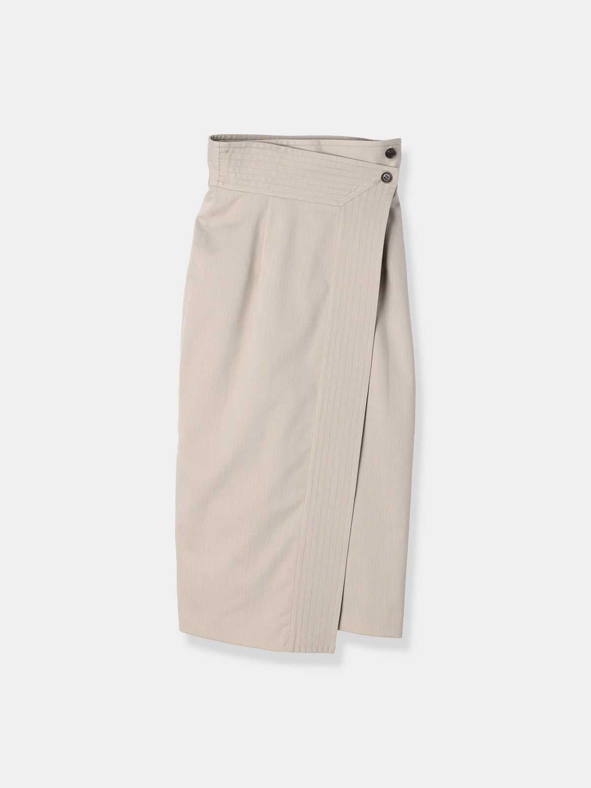 Pencil Wrap Skirt – L'AUBE BLANC