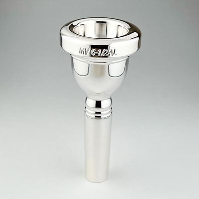 ウィリーズ / 太管トロンボーン用マウスピース MV6-1/2AL / 銀メッキ