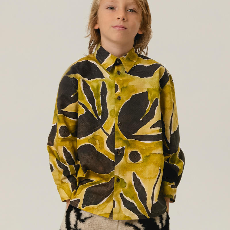 WOLF&RITA（ウルフアンドリタ） 2025AW RAUL SHIRT -tulpan- プリント